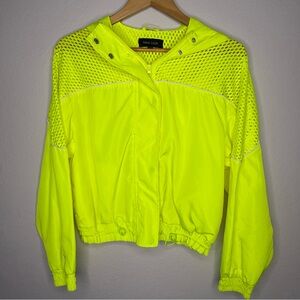 New Look Women's Bright lime Bomber Jacket
